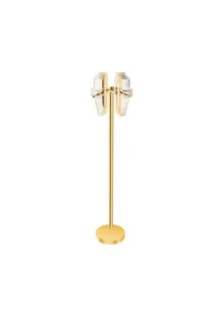 MATRICE PALE GOLD FINISH FLOOR LAMP