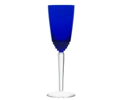 OXYMORE DARK-BLUE CHAMPAGNE FLUTE