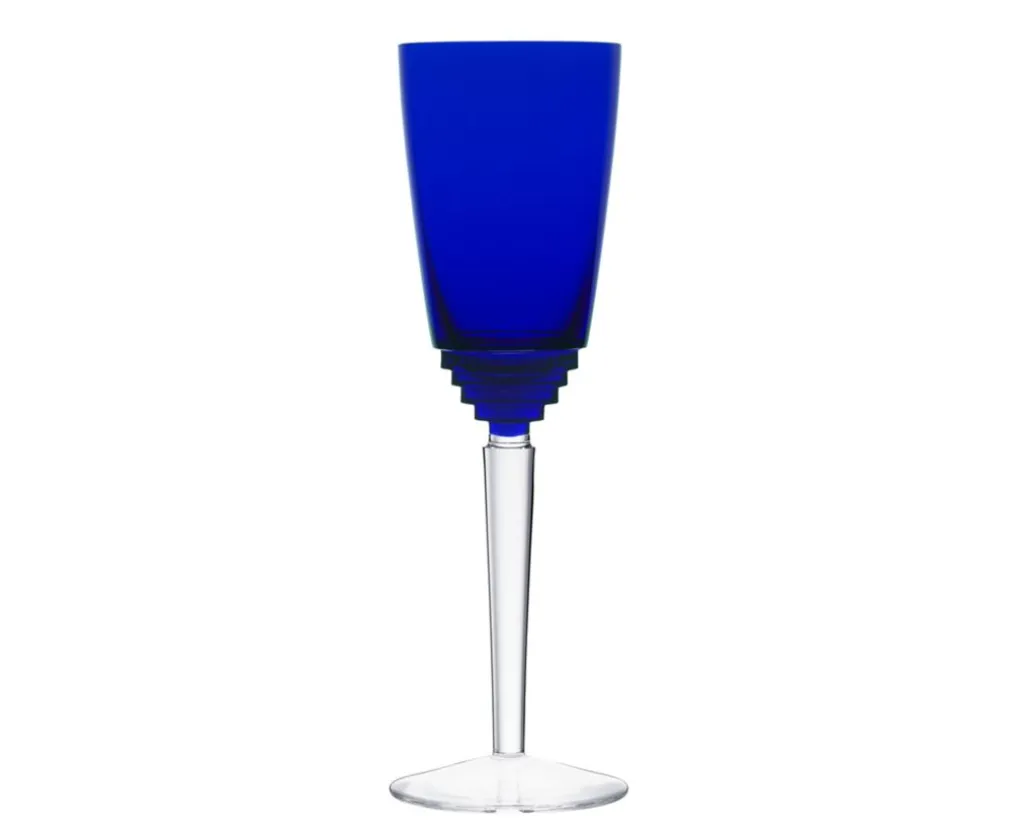 OXYMORE DARK-BLUE CHAMPAGNE FLUTE