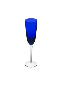 OXYMORE DARK-BLUE CHAMPAGNE FLUTE