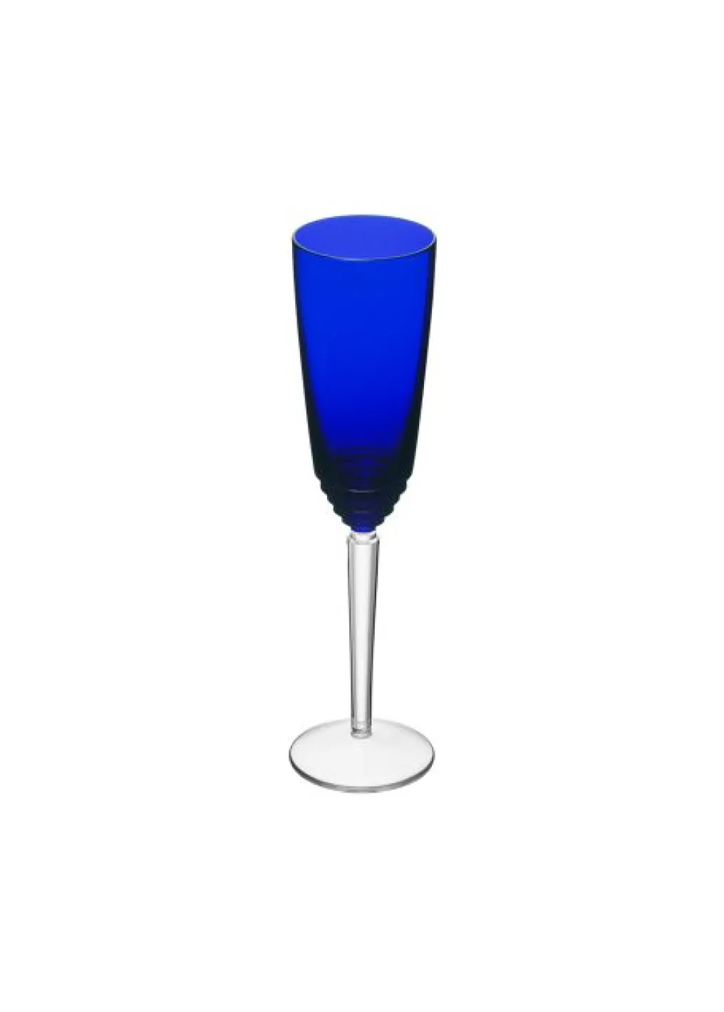 OXYMORE DARK-BLUE CHAMPAGNE FLUTE