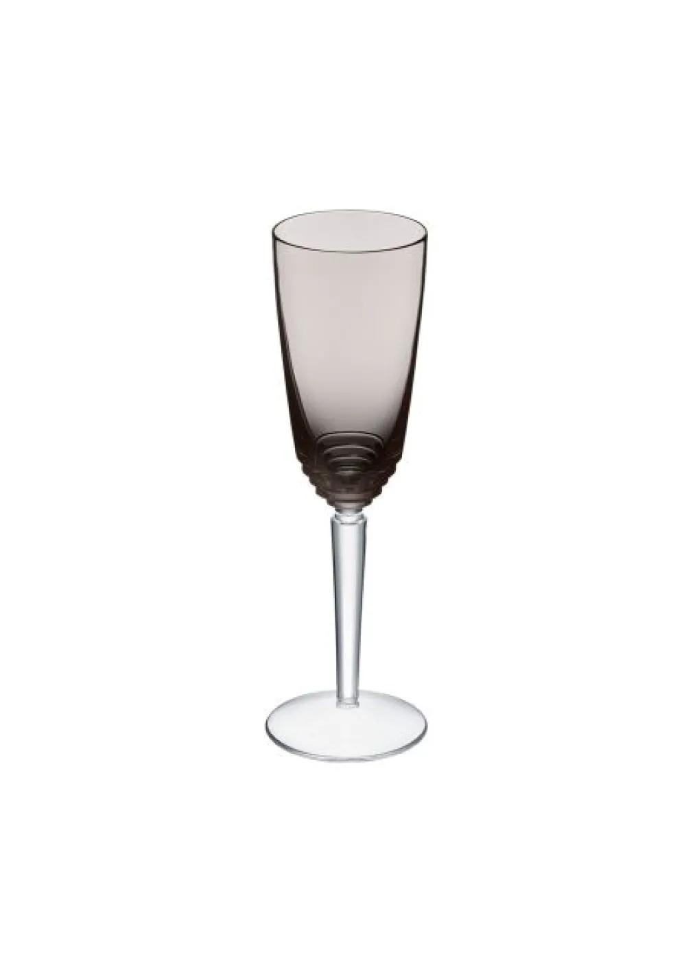 OXYMORE FLANNEL-GREY CHAMPAGNE FLUTE
