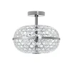 ROYAL DOUBLE CHROME-PLATED FINISH CEILING LIGHT