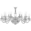 ROYAL HORIZ 18L 1 400X850 CHANDELIER SMALL BEVEL-CUT