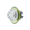 ROYAL 1L C-GREEN POLISHED STAINLESS STEEL FINISH IP44 SCONCE