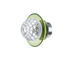 ROYAL 1L C-GREEN POLISHED STAINLESS STEEL FINISH IP44 SCONCE