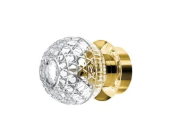 ROYAL 1L GOLDEN FINISH IP44 SCONCE