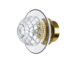 ROYAL 1L GOLDEN FINISH IP44 SCONCE CUP