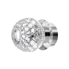 ROYAL 1L POLISHED STAINLESS STEEL FINISH IP44 SCONCE