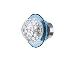 ROYAL 1L SKY-BLUE NICKEL-PLATED FINISH IP44 SCONCE CUP