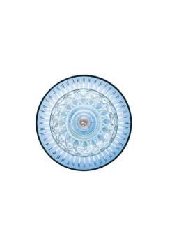 ROYAL 1L SKY-BLUE NICKEL-PLATED FINISH IP44 SCONCE CUP