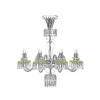 ROYAL 8L 850X850 CHARTREUSE-GREEN CHANDELIER