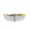 ROYAL SINGLE GOLDEN FINISH CEILING LIGHT