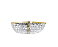 ROYAL SINGLE GOLDEN FINISH CEILING LIGHT