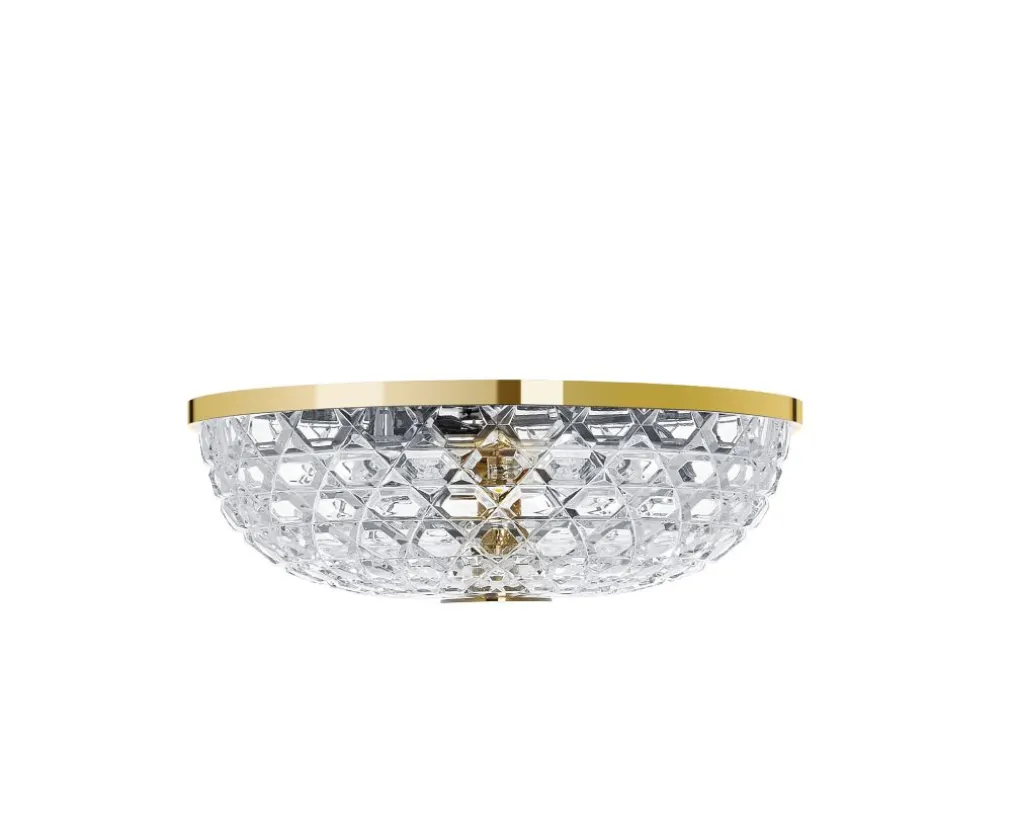 ROYAL SINGLE GOLDEN FINISH CEILING LIGHT