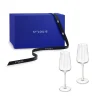 Set of 2 fortified wine glasses: an exceptional gift set with 2 crystal pieces