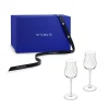 Set of 2 Mature Spirits Glasses: Savor excellence with these refined glasses.
