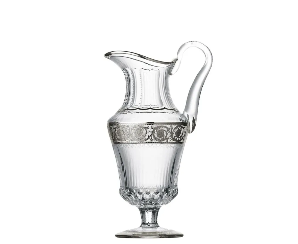 THISTLE PLATINE WATER JUG