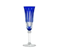 TOMMY DARK-BLUE CHAMPAGNE FLUTE