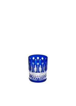 TOMMY DARK-BLUE SMALL CYLINDRICAL TUMBLER