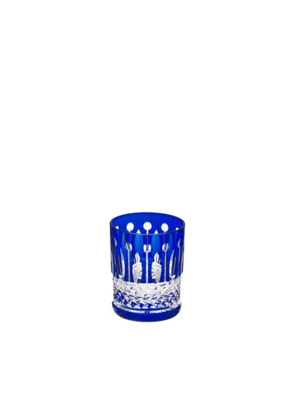 TOMMY DARK-BLUE SMALL CYLINDRICAL TUMBLER