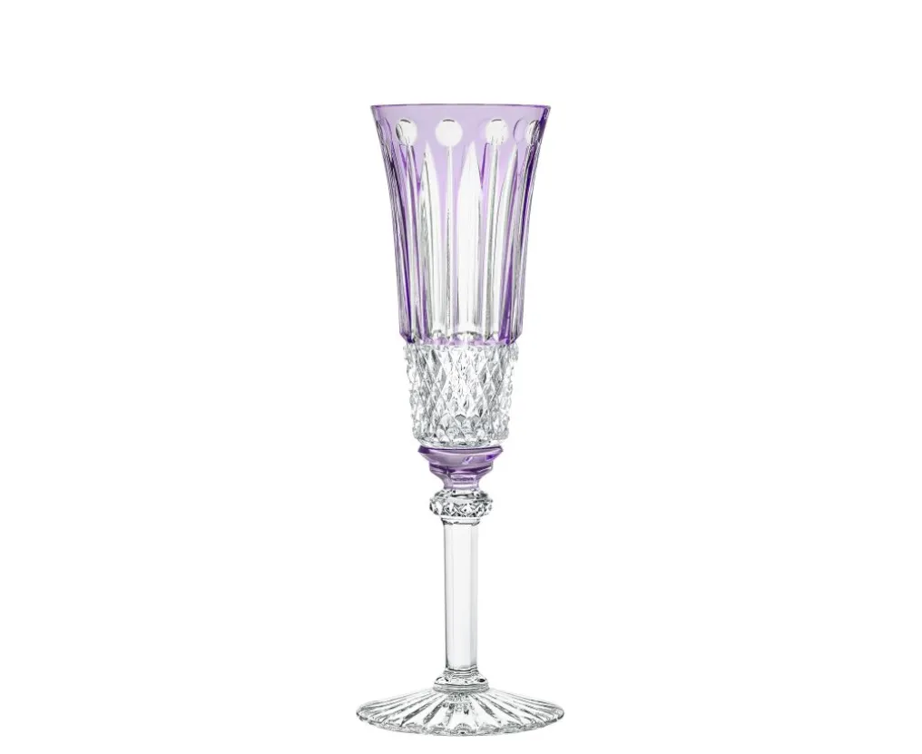 TOMMY PURPLE CHAMPAGNE FLUTE