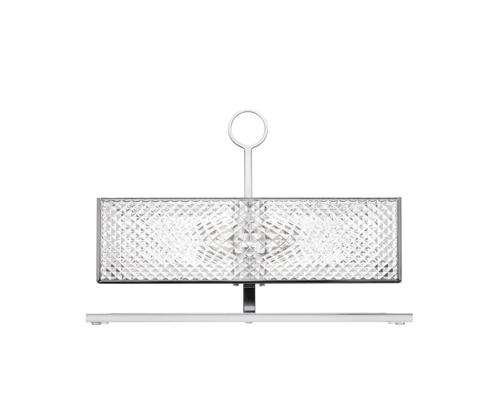 VIBRATION CHROME-PLATED FINISH TABLE LAMP