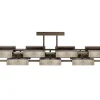 VIBRATION 14L 2000X550 BRONZE FINISH CHANDELIER