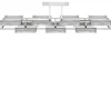 VIBRATION 14L 2000X550 CHROME-PLATED FINISH CHANDELIER