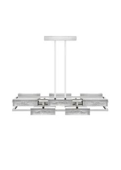 VIBRATION 10L 1400X1150 CHROME-PLATED FINISH CHANDELIER
