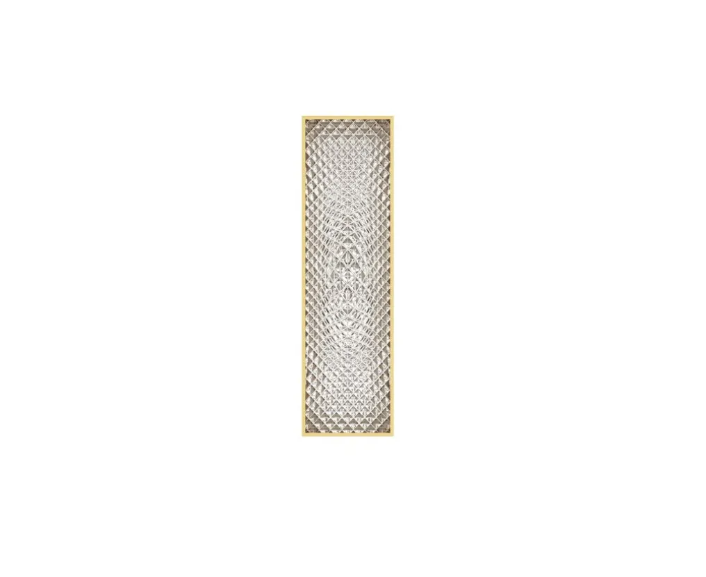 VIBRATION 1L 110X460 PALE GOLD FINISH SCONCE