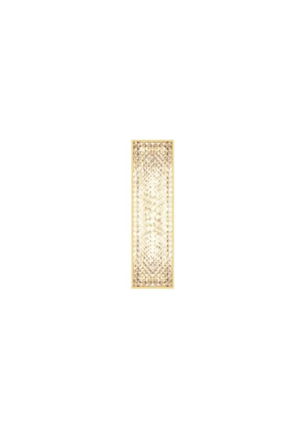 VIBRATION 1L 110X460 PALE GOLD FINISH SCONCE