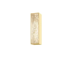 VIBRATION 1L 110X460 PALE GOLD FINISH SCONCE